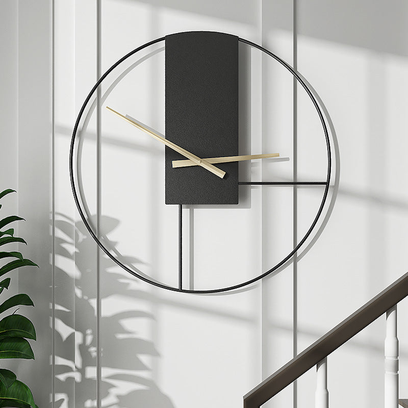 Orologio da parete Semicircolo legno