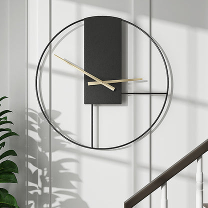 Orologio da parete Semicircolo legno