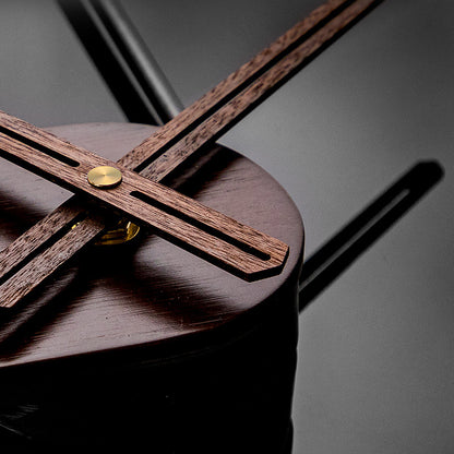Orologio da parete Semicircolo legno