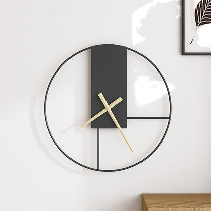 Orologio da parete Semicircolo legno