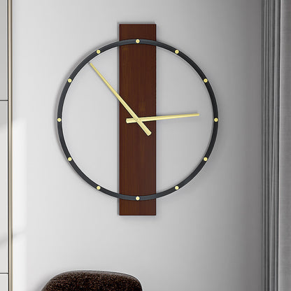 Orologio da parete Semicircolo legno