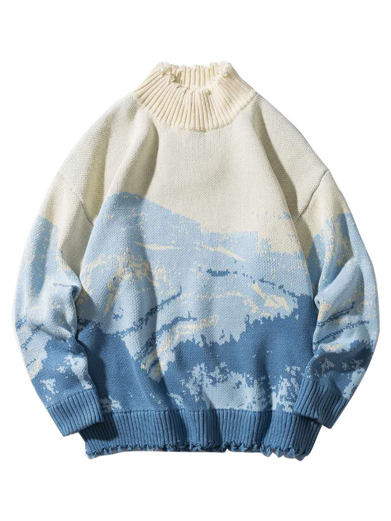 Maglione jacquard giapponese