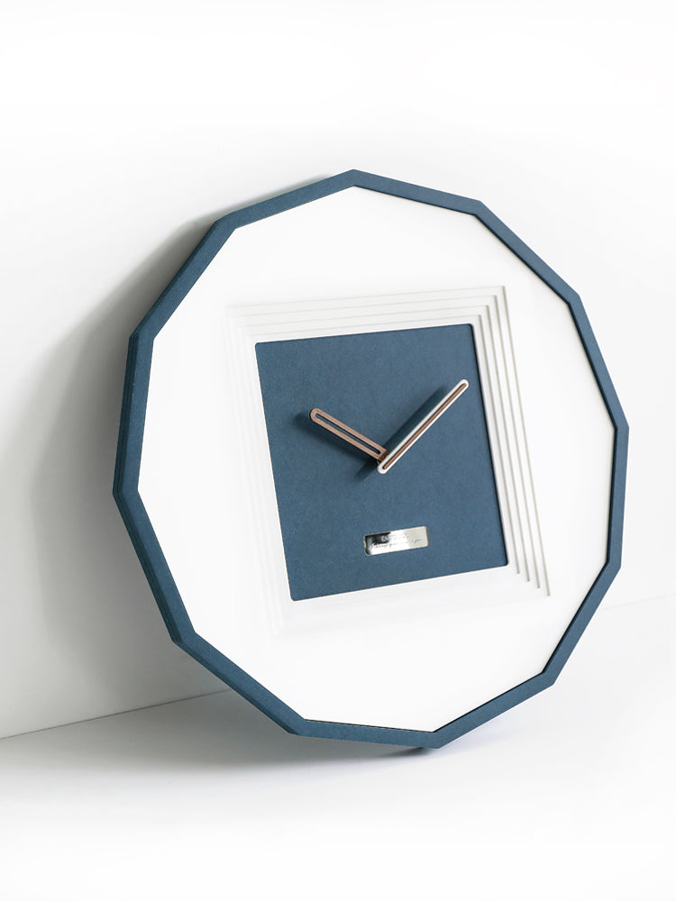 Orologio da parete Dettagli legno marcati