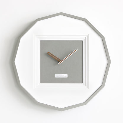 Orologio da parete Dettagli legno marcati