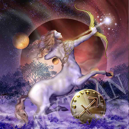Ricamo diamante zodiacale