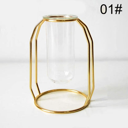 Vaso ferro e vetro