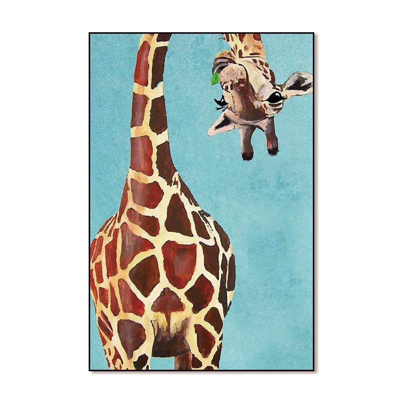 Quadro animali astratti