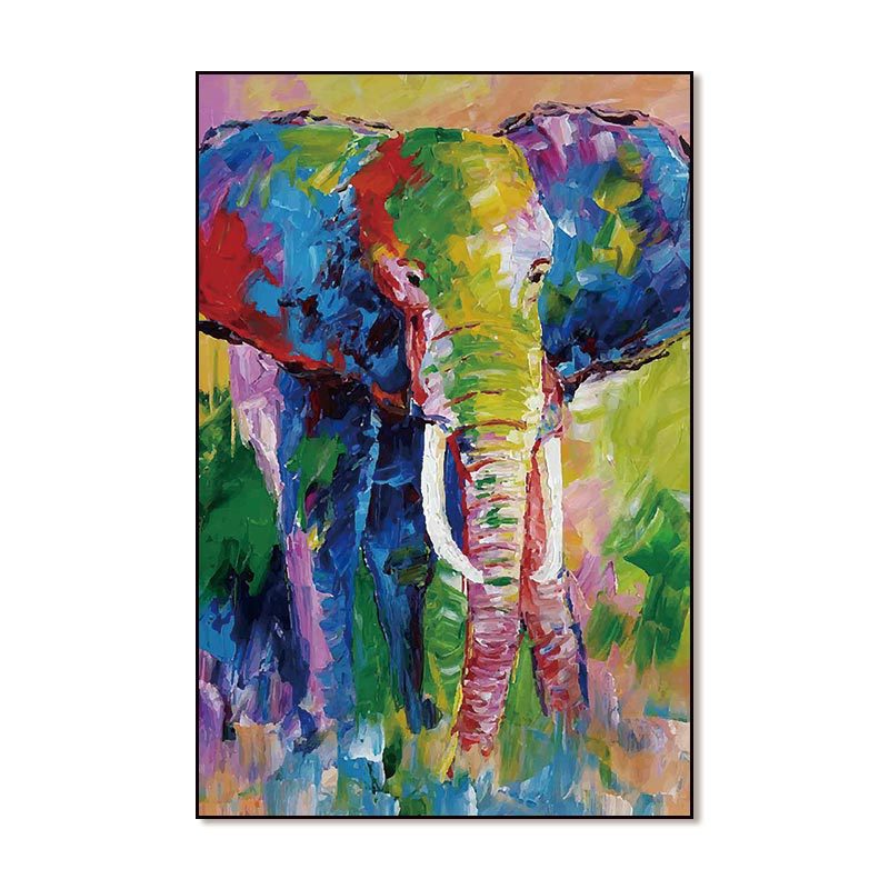 Quadro animali astratti