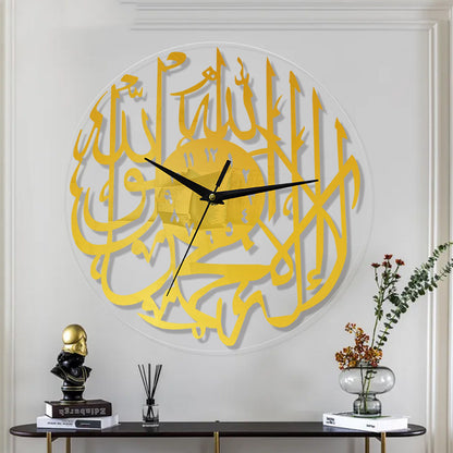 Specchio acrilico con orologio