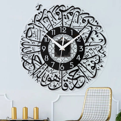 Specchio acrilico con orologio