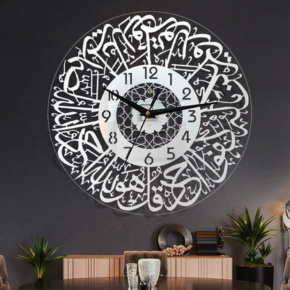 Specchio acrilico con orologio