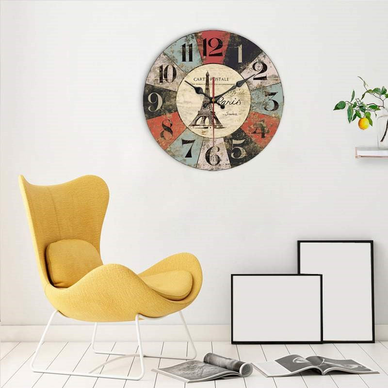 Orologio da parete Numeri rettangolari