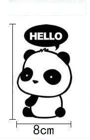 Adesivo murale panda
