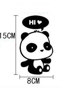 Adesivo murale panda