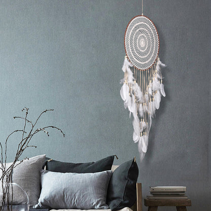 Acchiappasogni 40 cm piume