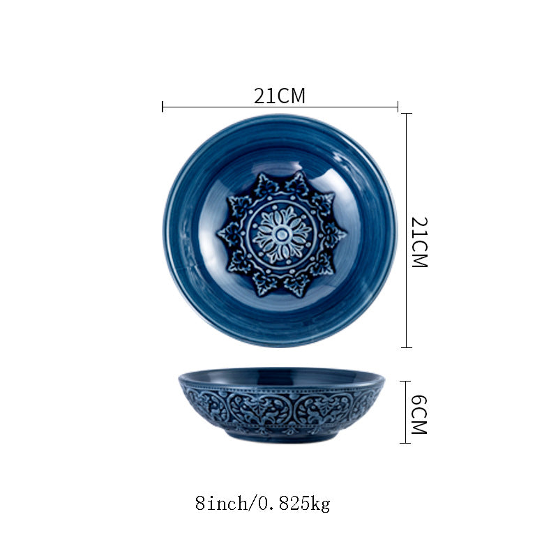 Set piatti in ceramica