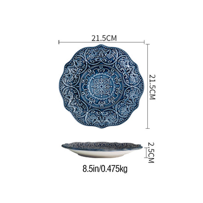 Set piatti in ceramica