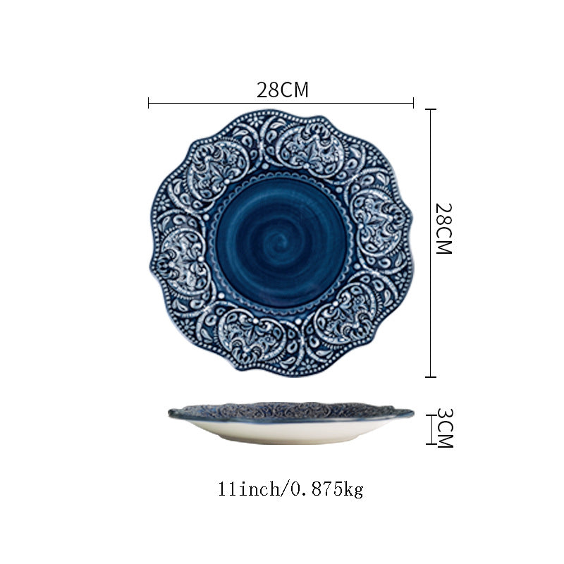 Set piatti in ceramica