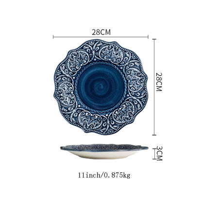 Set piatti in ceramica