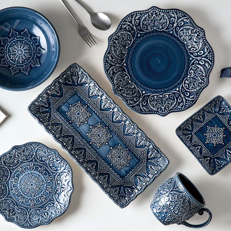 Set piatti in ceramica
