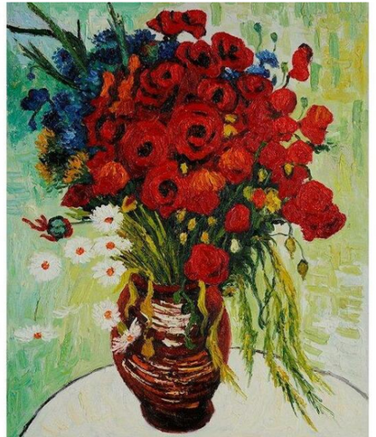 Quadro vaso con fiori