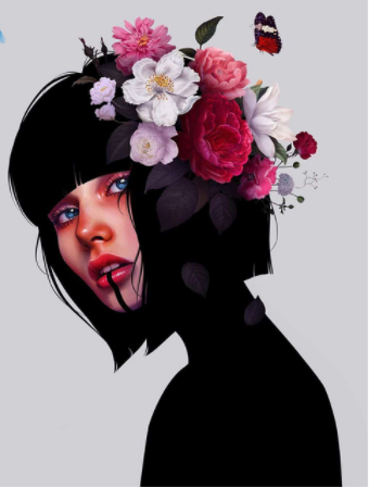 Quadro figura femminile