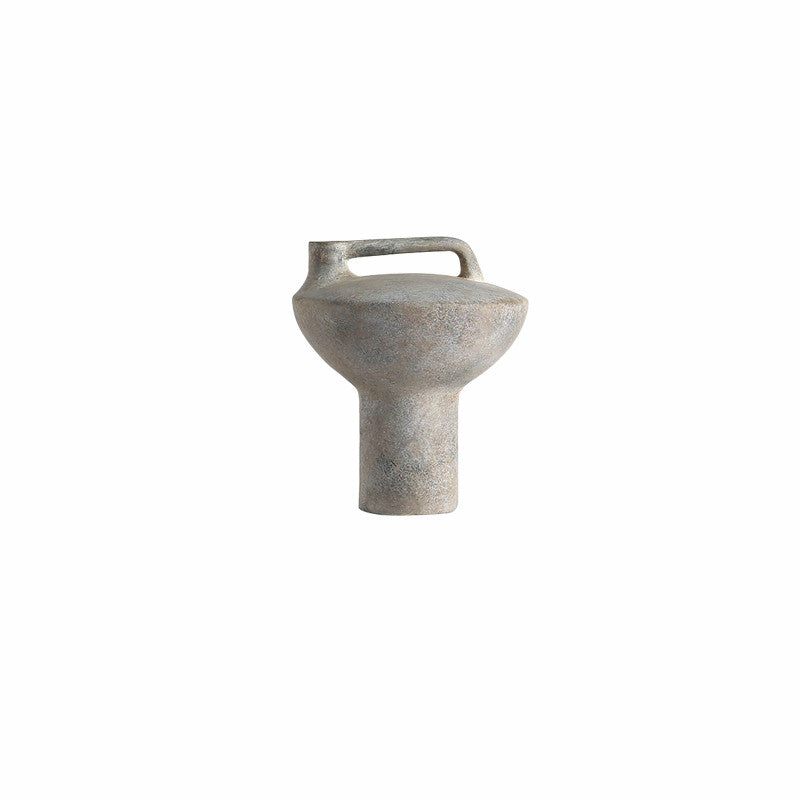 Vaso ceramica arte floreale