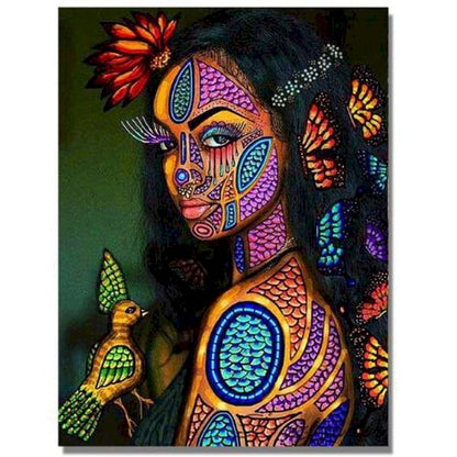 Kit ritratto donna africana