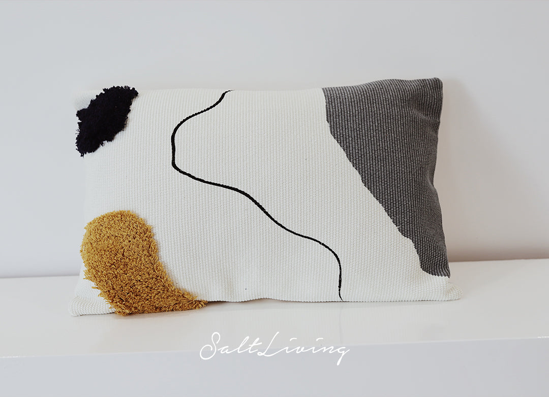 Cuscino linee astratte