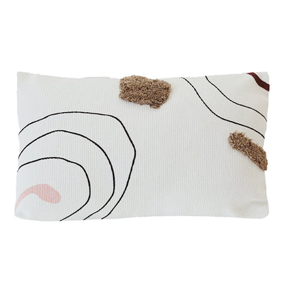 Cuscino linee astratte
