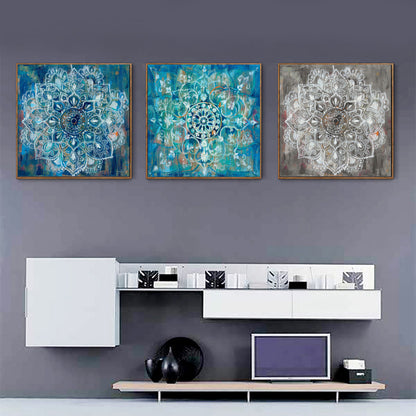 Quadro Fiori Astratti Retrò
