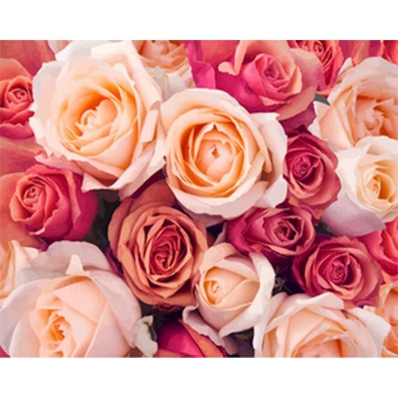 Dipinto numerico fiori