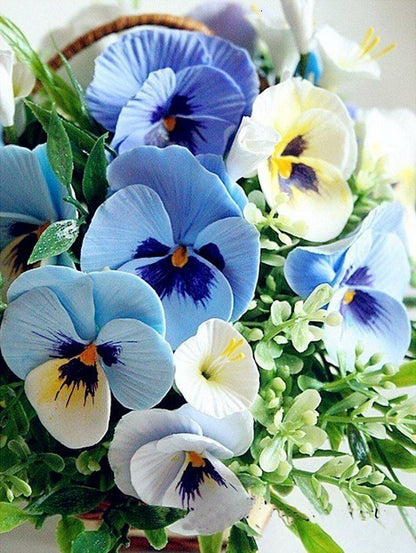 Dipinto numerico fiori