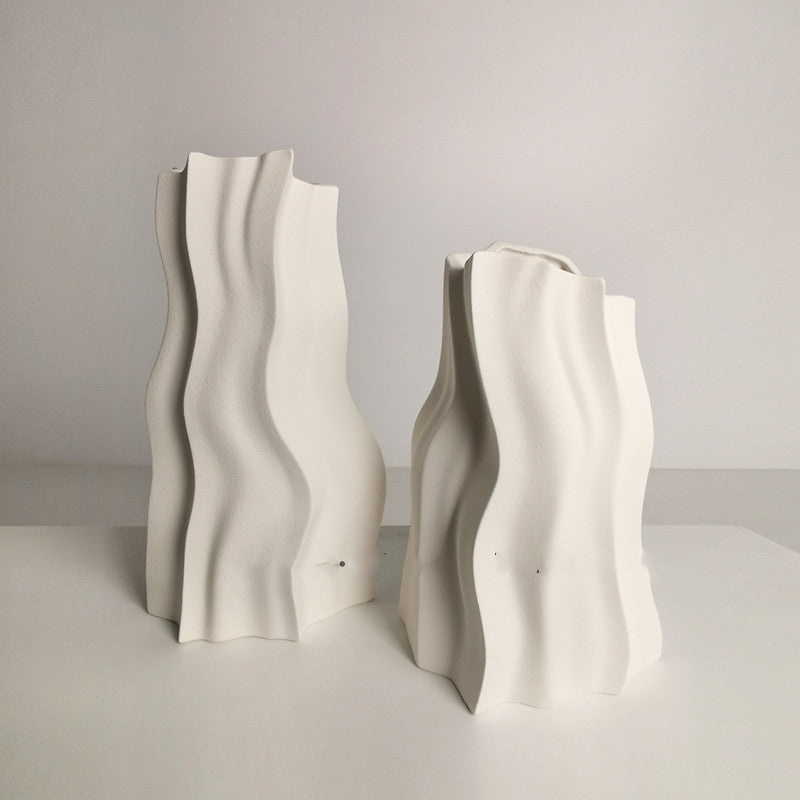 Vaso decorativo bianco