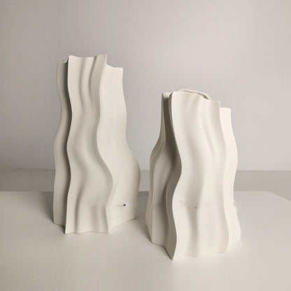 Vaso decorativo bianco