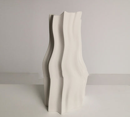 Vaso decorativo bianco