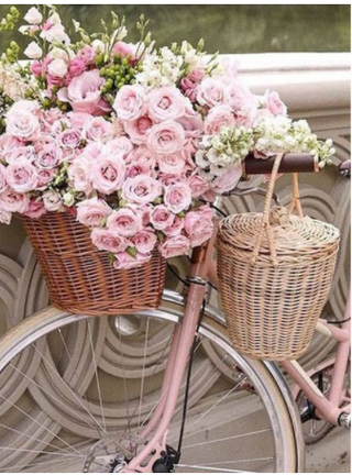 Quadro su tela Paesaggio di fiori