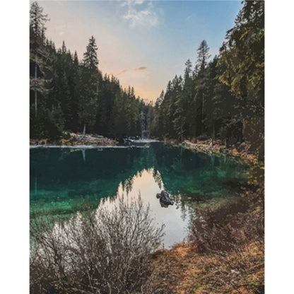 Quadro paesaggio montano