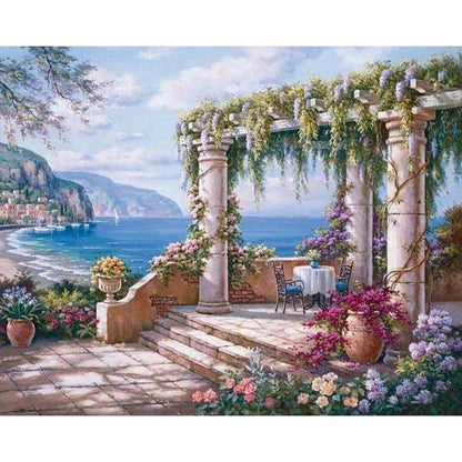 Quadro paesaggio montano