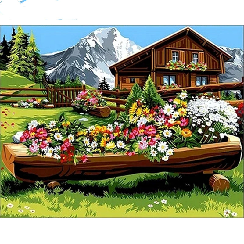 Quadro montagne innevate