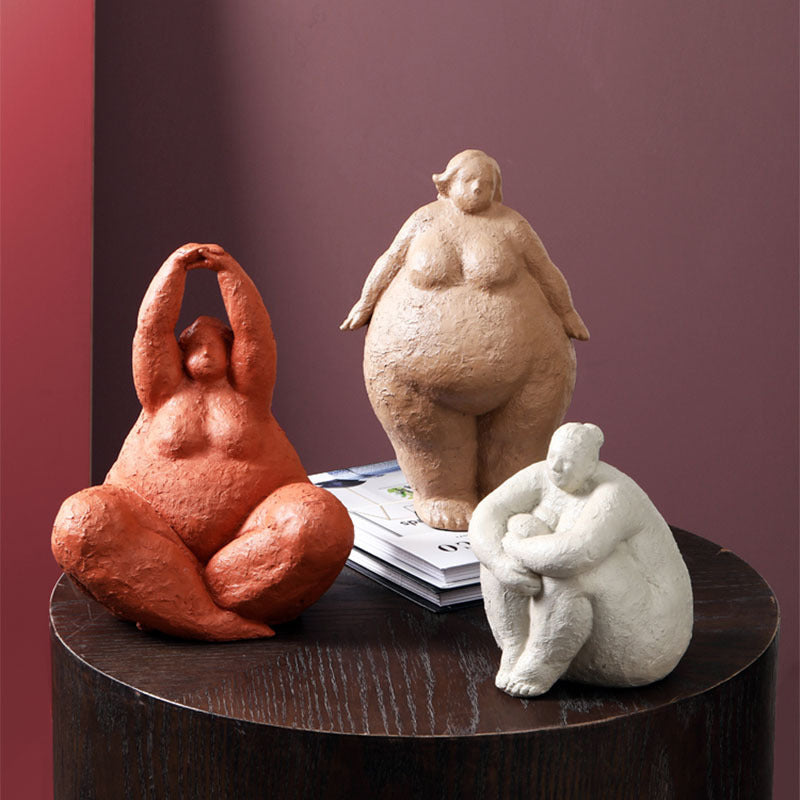 Ornamento resina donna