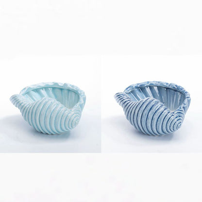 Vaso per piante grasse blu
