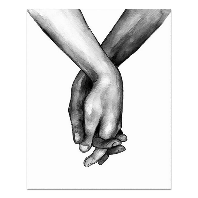 Quadro Mani Romantiche