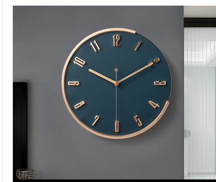 Orologio da parete Blu rame