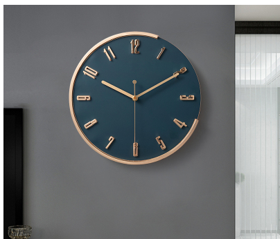 Orologio da parete Blu rame