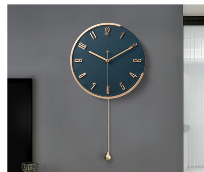 Orologio da parete Blu rame