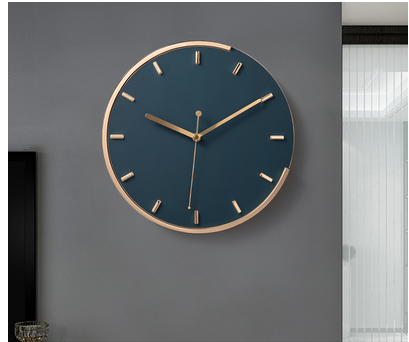 Orologio da parete Blu rame