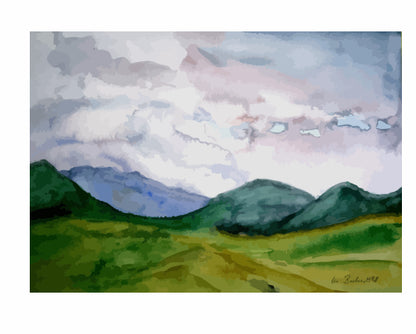 Quadro paesaggio marino