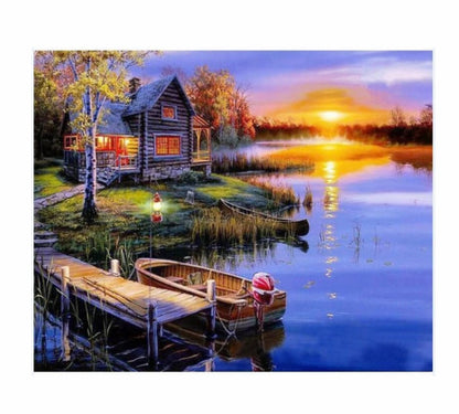 Quadro paesaggio marino