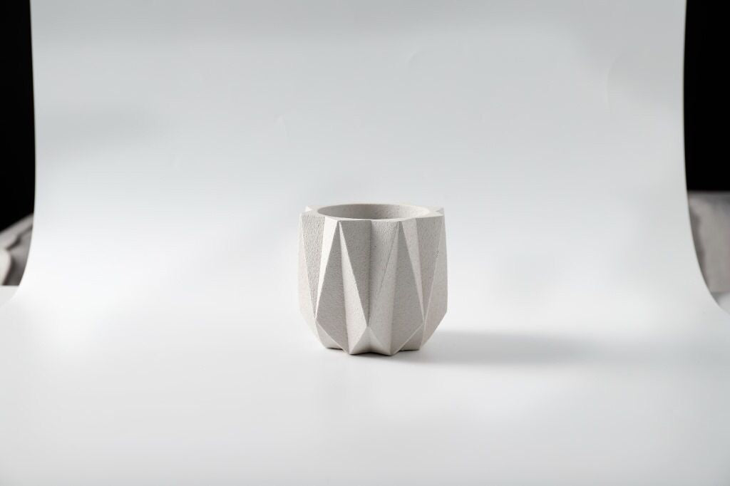 Vaso in cemento